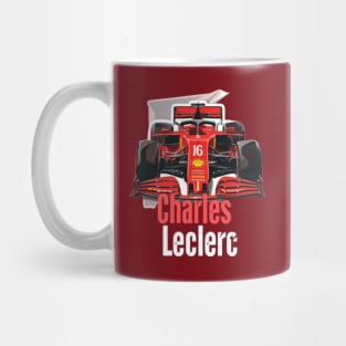 Charles Leclerc, ferrari, formula 1, F1 Mug